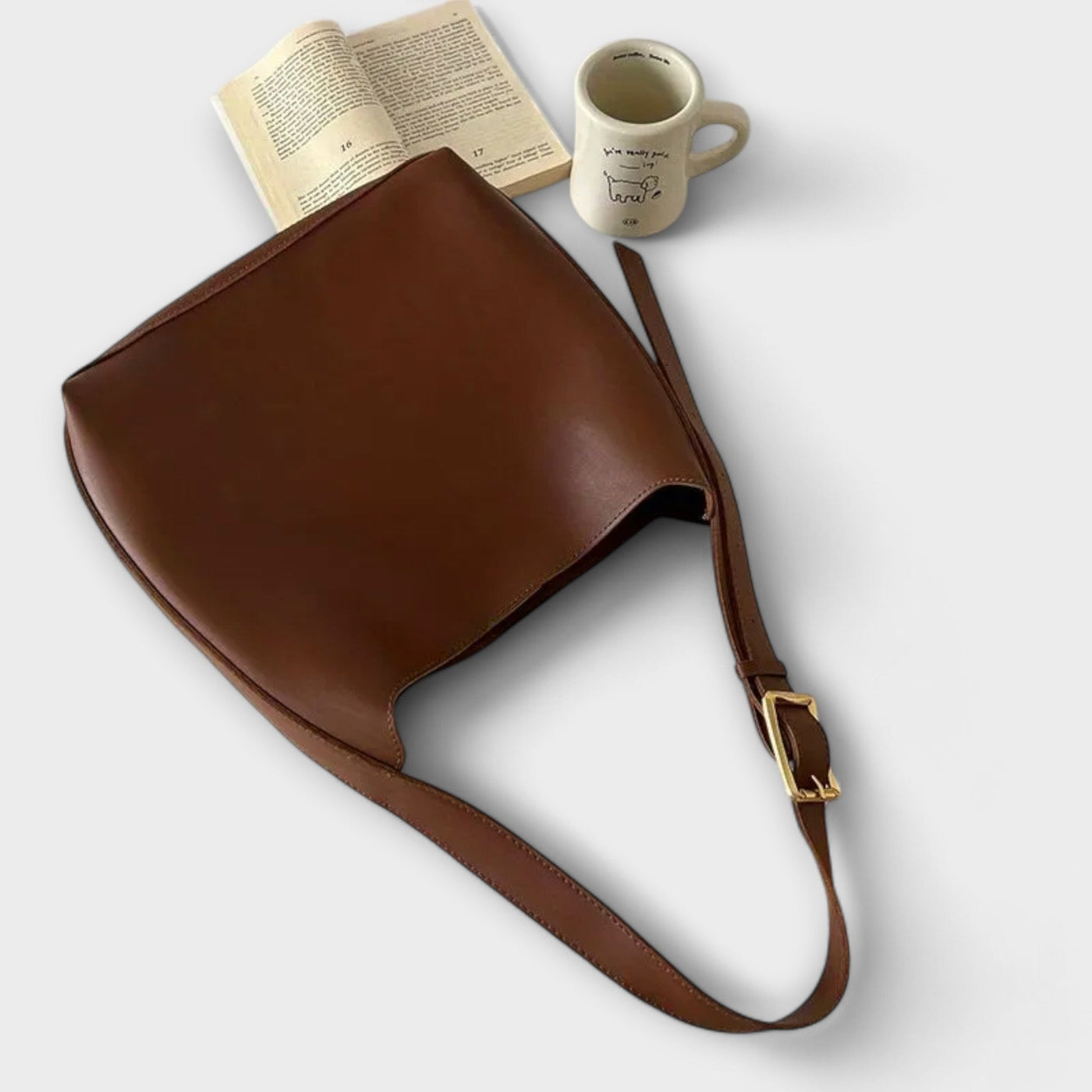 Zalorya. – Elegant Shoulder Bag in Leather